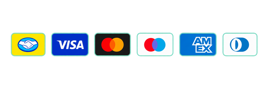 Medios de pago aceptados
